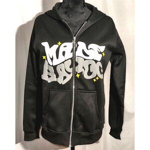 Made Havoc Y2K Street Graffitti Zip Up Hoody, Size Small